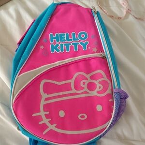 Hello Kitty Pink and Blue Tennis Backpack And Backpack
